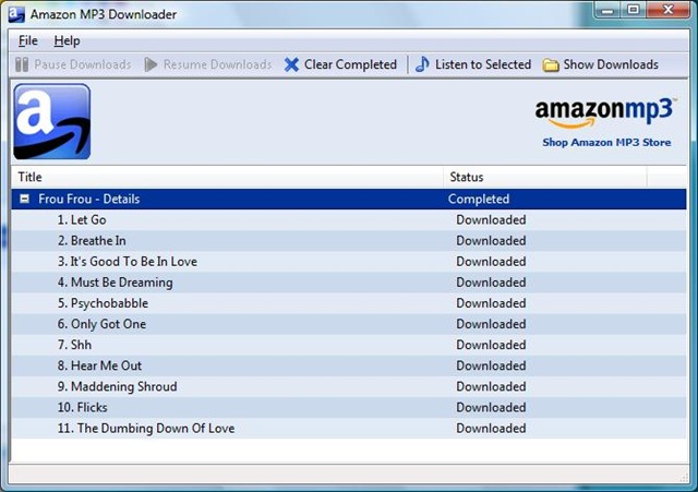 Amazon MP3 Downloader