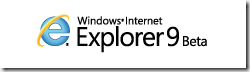 IE9 Beta Logo